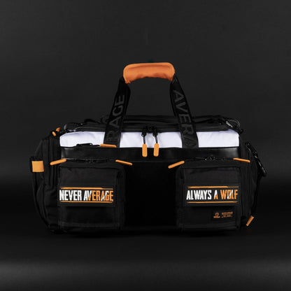 30L Perfect Duffle Bag Orange Turbo - Image 4