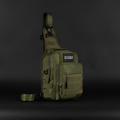 9L Tactical Sling Bag OD Green - Image 4