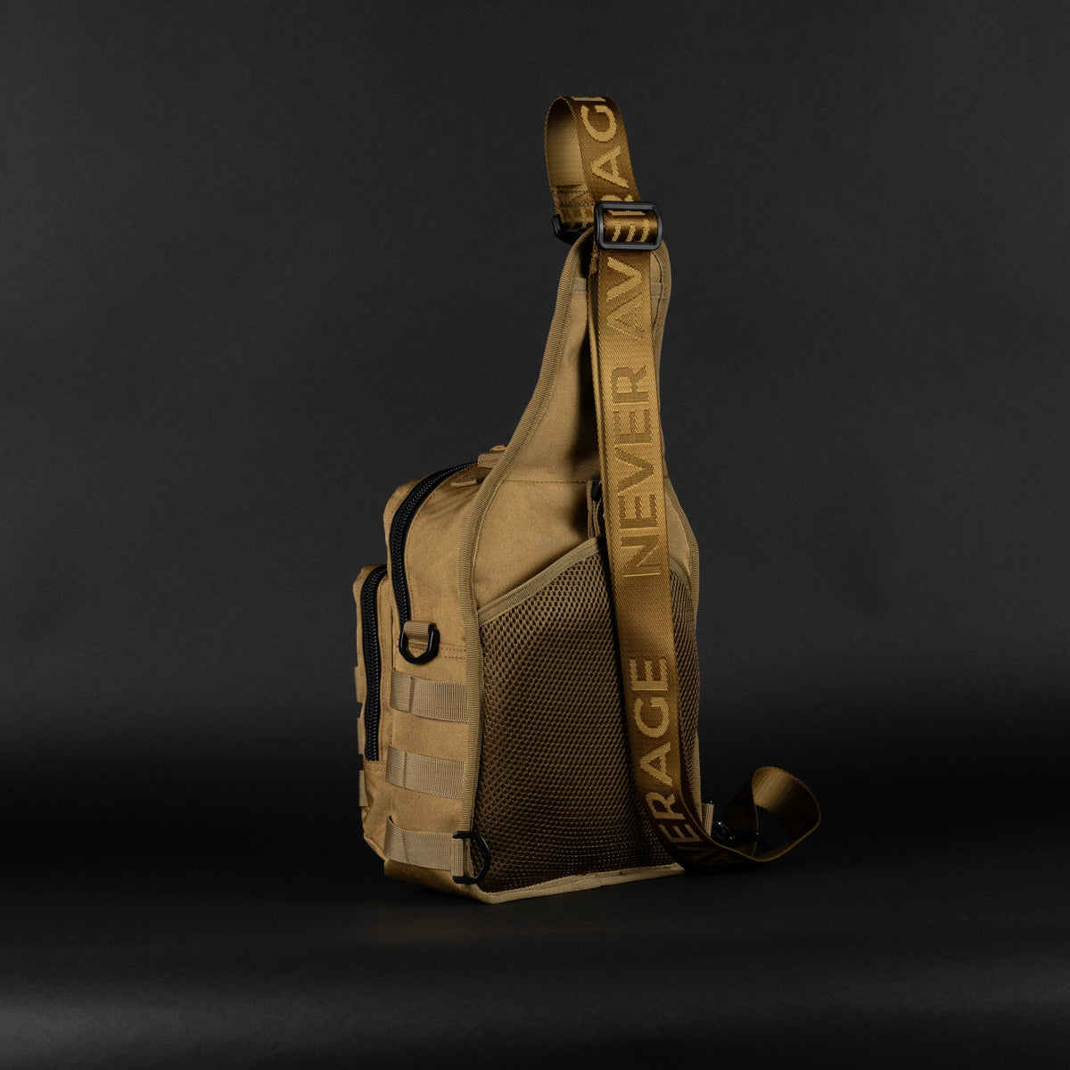 9L Tactical Sling Bag Khaki - Image 5