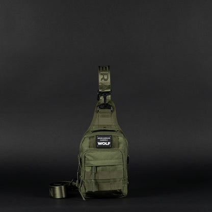 4L Mini Tactical Sling Bag OD Green - Image 7