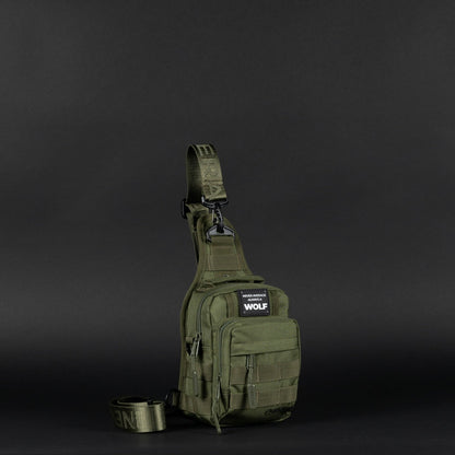 4L Mini Tactical Sling Bag OD Green - Image 8