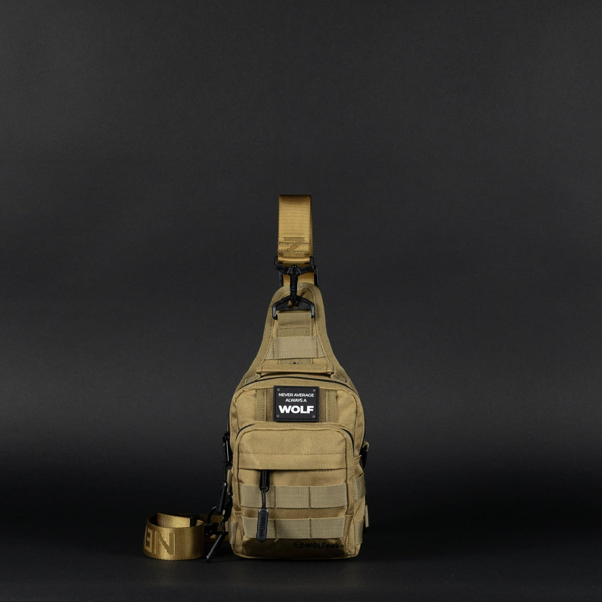 4L Mini Tactical Sling Bag Khaki - Image 7