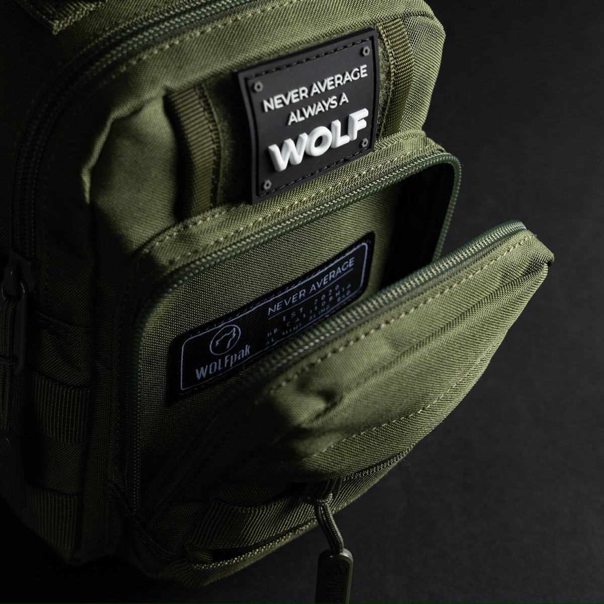 4L Mini Tactical Sling Bag OD Green - Image 14