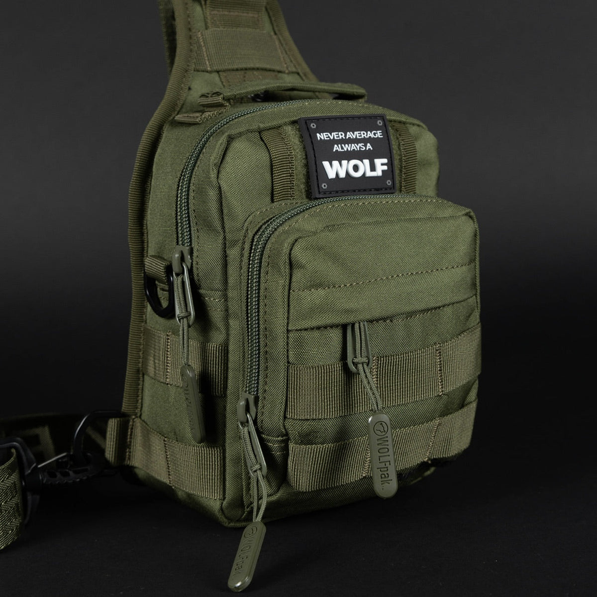 4L Mini Tactical Sling Bag OD Green - Image 10
