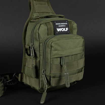 4L Mini Tactical Sling Bag OD Green - Image 10