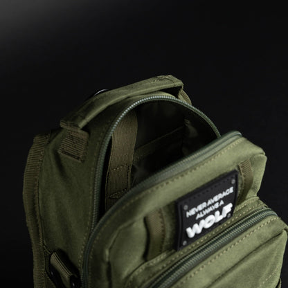 4L Mini Tactical Sling Bag OD Green - Image 13