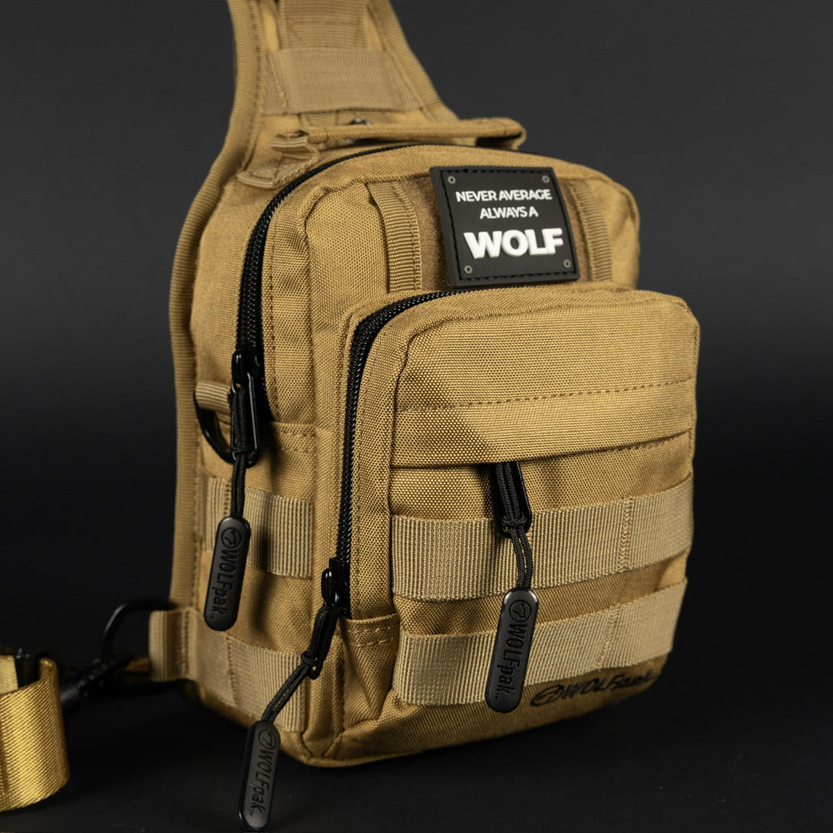 4L Mini Tactical Sling Bag Khaki - Image 10