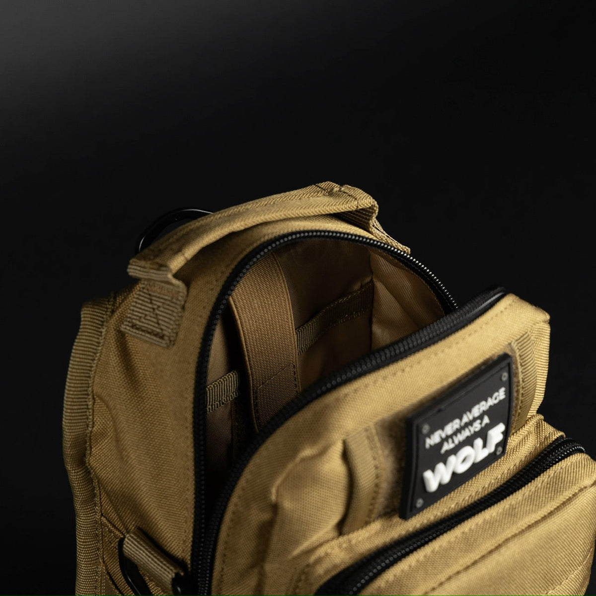 4L Mini Tactical Sling Bag Khaki - Image 13