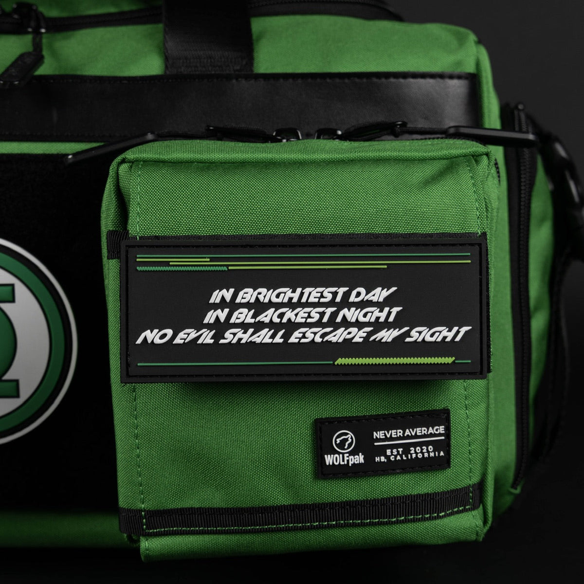 30L Perfect Duffle Bag Green Lantern - Image 11