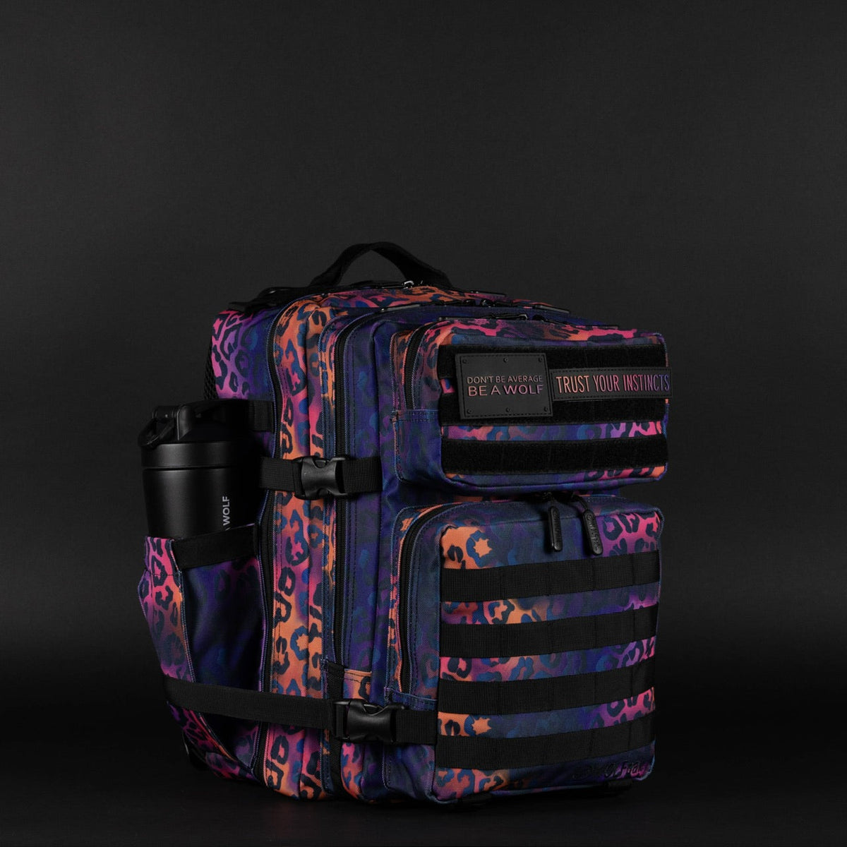 35L Backpack Neon Leopard - Image 8