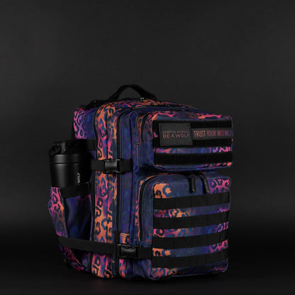 35L Backpack Neon Leopard - Image 8