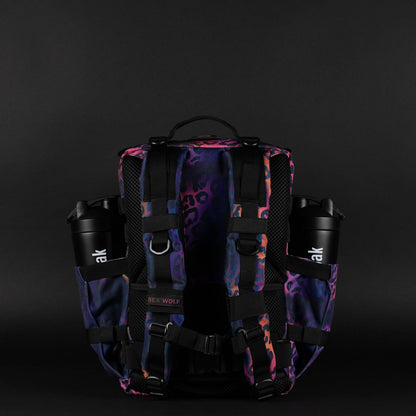 35L Backpack Neon Leopard - Image 10