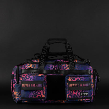 30L Perfect Duffle Bag Neon Leopard - Image 7