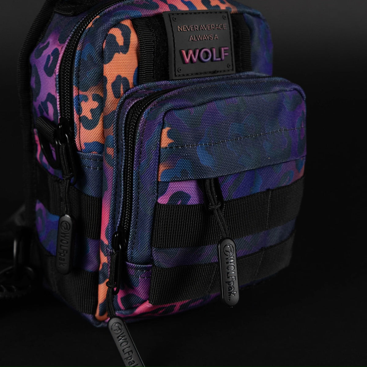 4L Mini Tactical Sling Bag Neon Leopard - Image 13