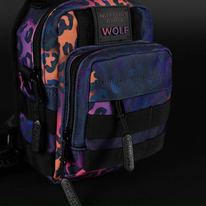 4L Mini Tactical Sling Bag Neon Leopard - Image 13