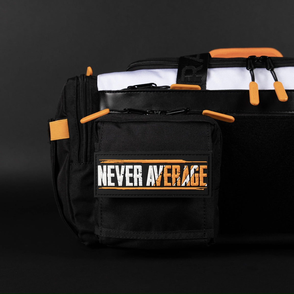 30L Perfect Duffle Bag Orange Turbo - Image 10