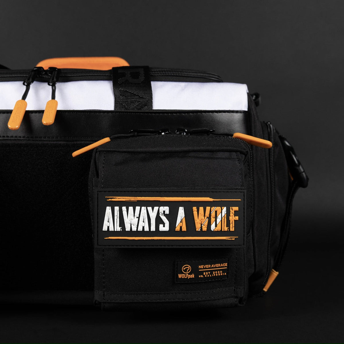 30L Perfect Duffle Bag Orange Turbo - Image 11