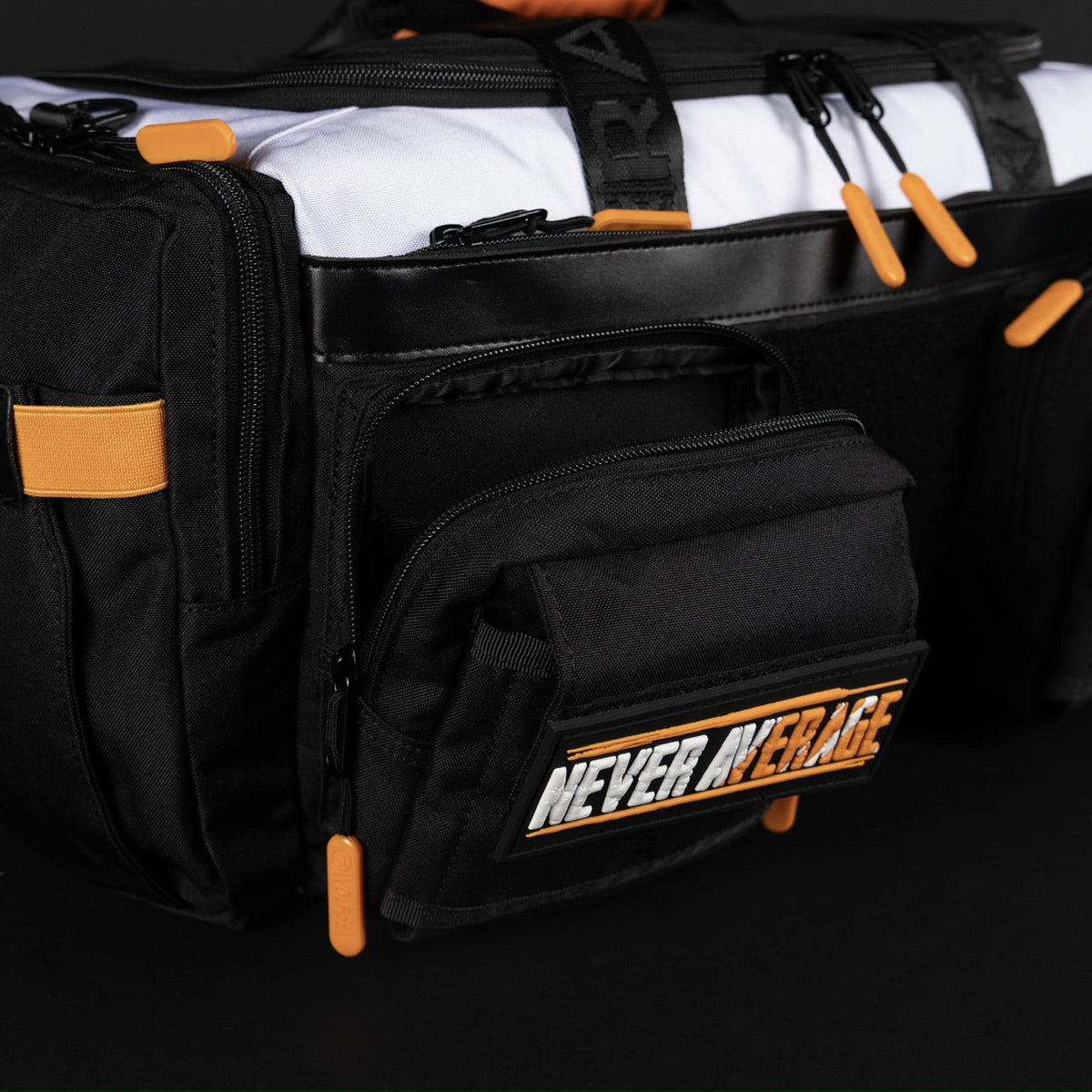 30L Perfect Duffle Bag Orange Turbo - Image 14