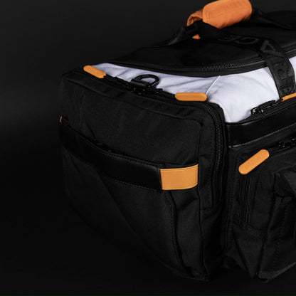 30L Perfect Duffle Bag Orange Turbo - Image 15