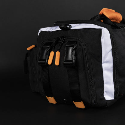 30L Perfect Duffle Bag Orange Turbo - Image 17