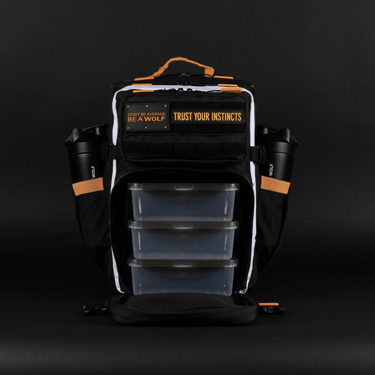 35L Meal Prep Management Backpack Orange Turbo - Image 10