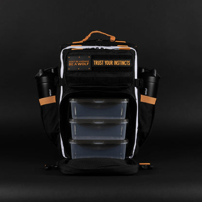 35L Meal Prep Management Backpack Orange Turbo - Image 10