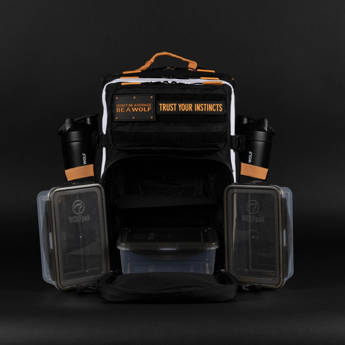 35L Meal Prep Management Backpack Orange Turbo - Image 11