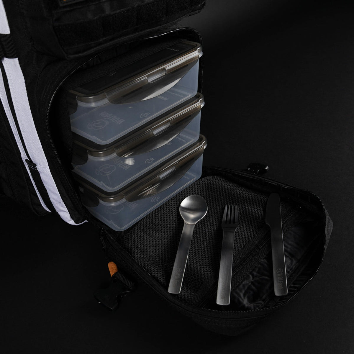 35L Meal Prep Management Backpack Orange Turbo - Image 26