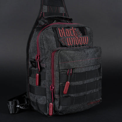 9L Tactical Sling Bag Black Widow - Image 11