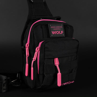 4L Mini Tactical Sling Bag Neon Pink - Image 10