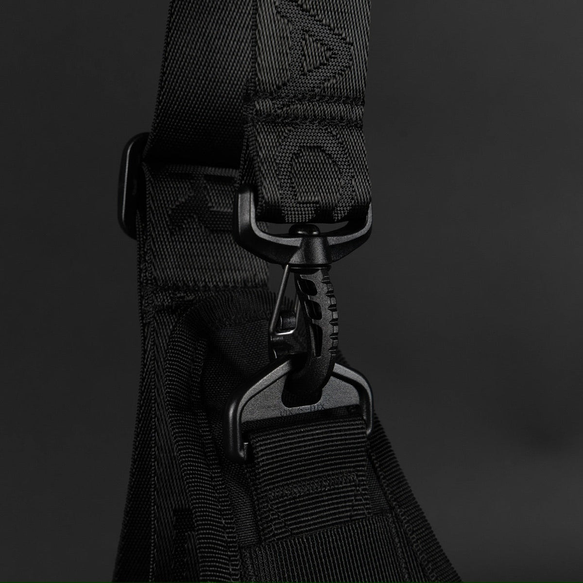 4L Mini Tactical Sling Bag Alpha Black White Accent - Image 11