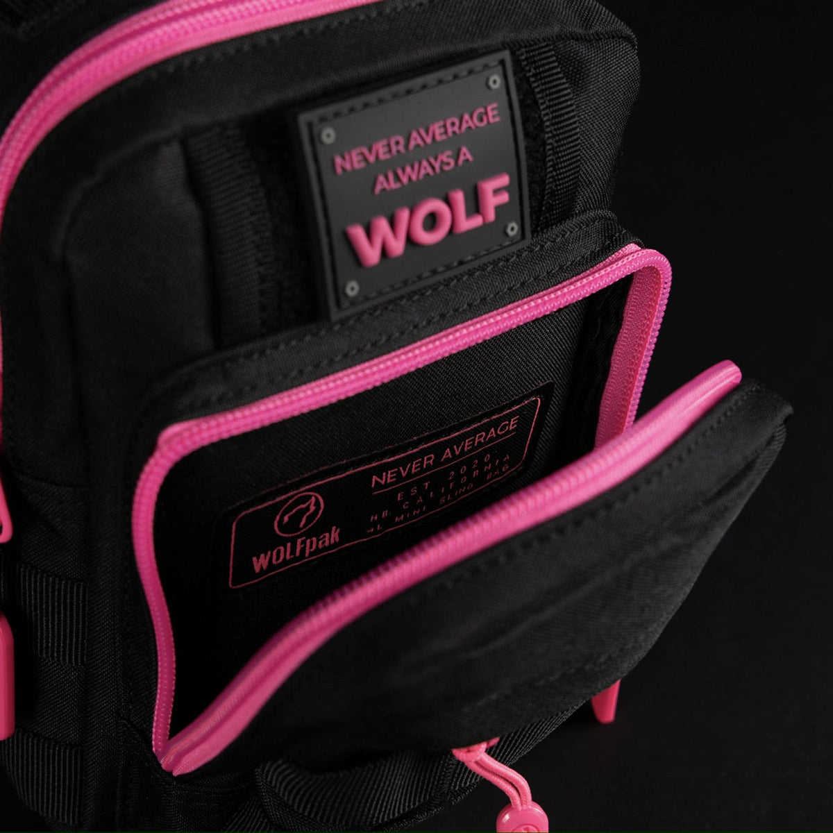 4L Mini Tactical Sling Bag Neon Pink - Image 14