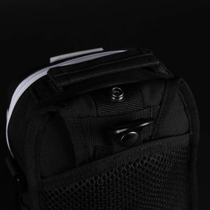 4L Mini Tactical Sling Bag Alpha Black White Accent - Image 15