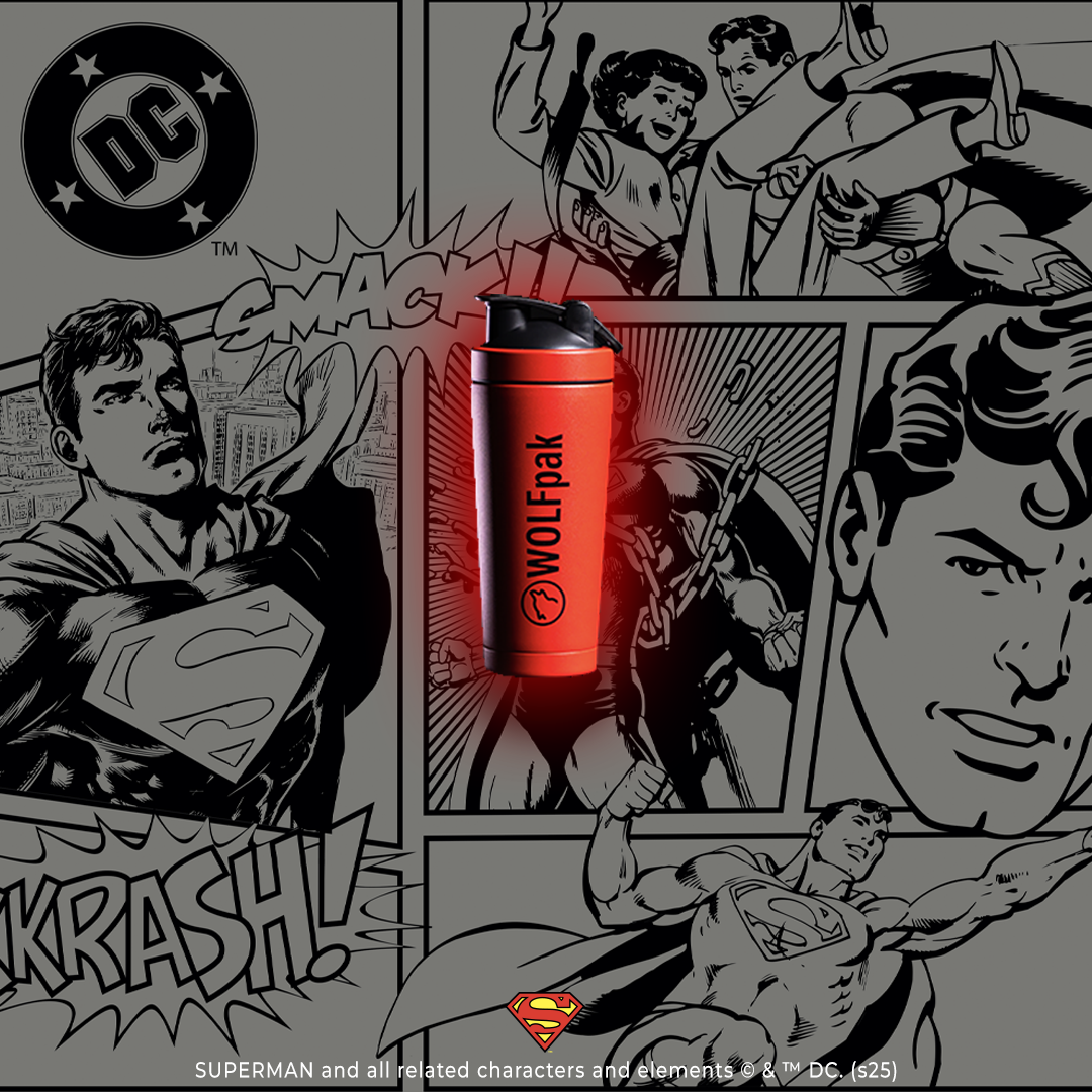 Superman Red Shaker