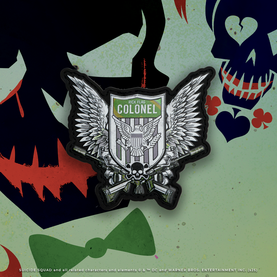Suicide Squad Rick Flag Patch