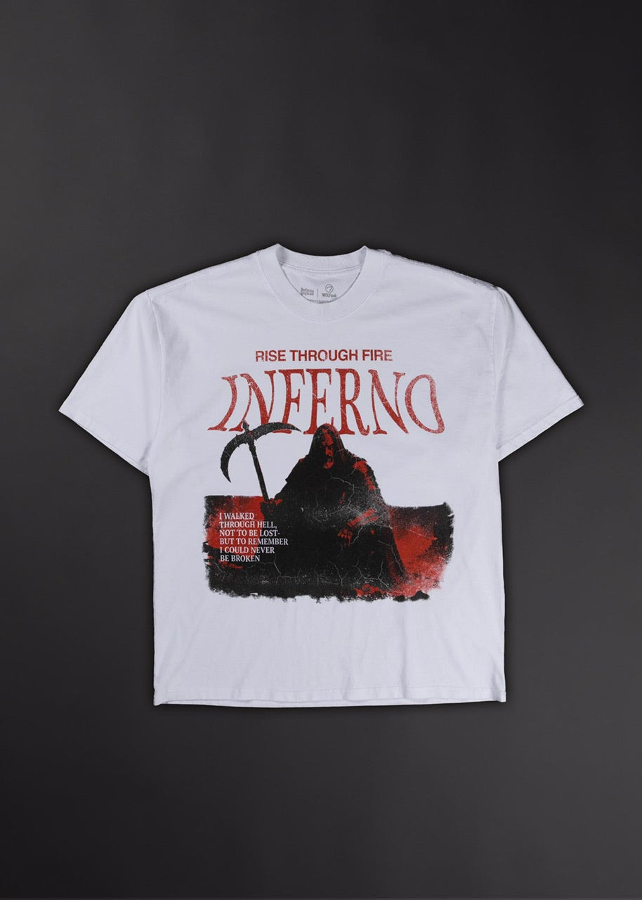 "Rise" Dante's Inferno Graphic T-Shirt - Image 12