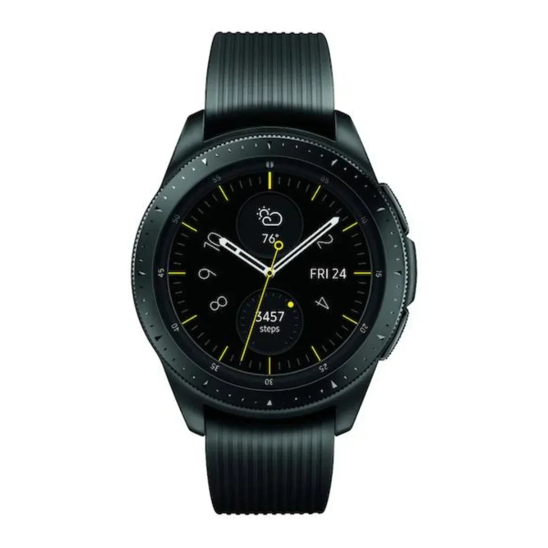 SAMSUNG Galaxy Watch 42mm SM-R810 Midnight Black - SM-R810NZKAXAR - Image 2