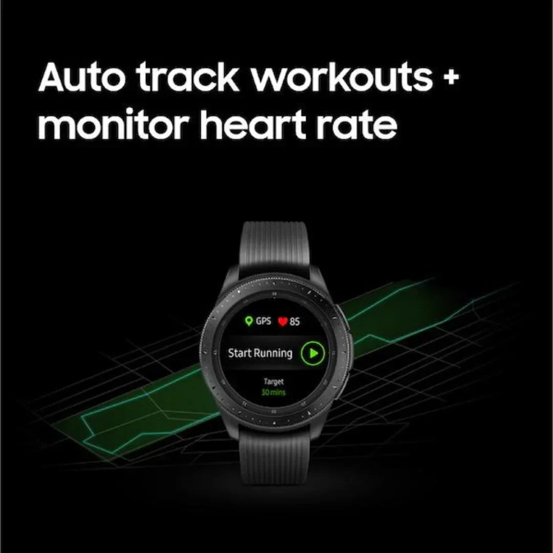 SAMSUNG Galaxy Watch 42mm SM-R810 Midnight Black - SM-R810NZKAXAR - Image 5