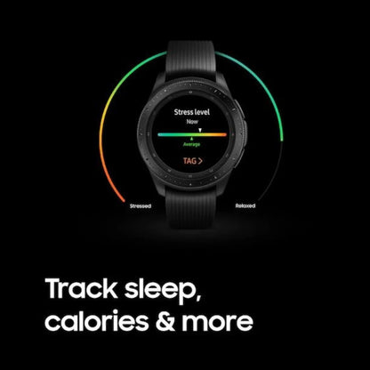 SAMSUNG Galaxy Watch 42mm SM-R810 Midnight Black - SM-R810NZKAXAR - Image 6