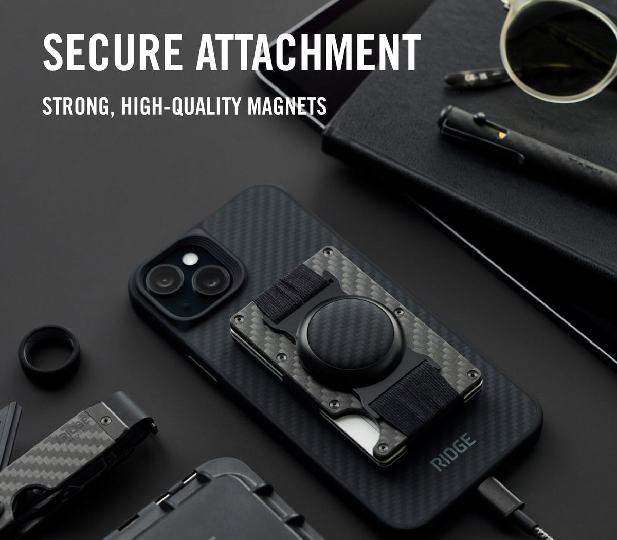 Ridge Wallet For MagSafe - Alpine Navy - Image 9