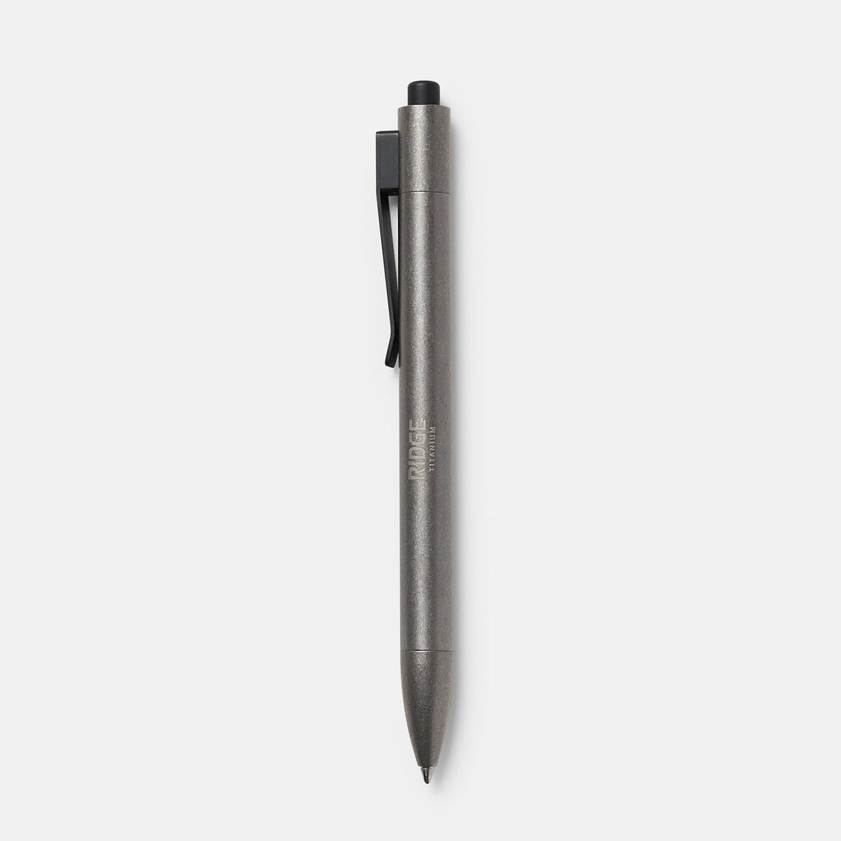 Ridge Click Pen - Stonewashed Titanium - Image 8