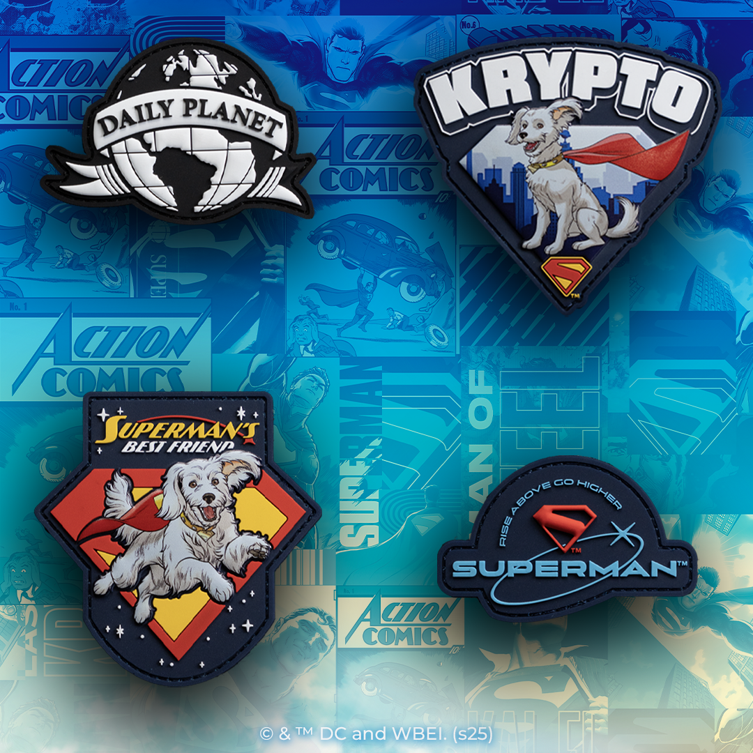 Superman 2025 Patch Bundle