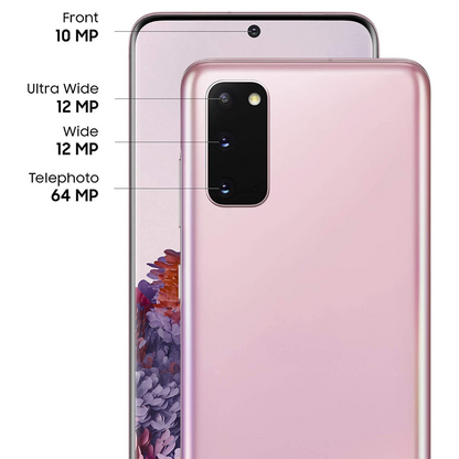 Verizon Samsung Galaxy S20 5G - 128GB - Cloud Pink - SM-G981UZIAVZW - Image 7