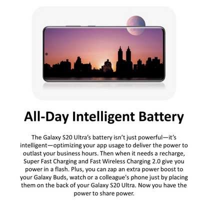 T-Mobile Samsung Galaxy S20 Ultra 5G - 128GB - Cosmic Gray - SM-G988UZAATMB - Image 7