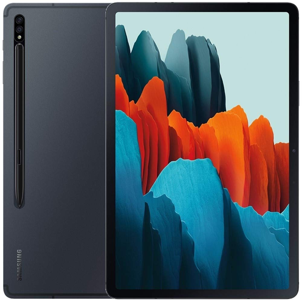 Verizon - Samsung Galaxy Tab S7+ 128 GB Wi-Fi 5G Tablet (Mystic Black)- SM-T978UZKAVZW