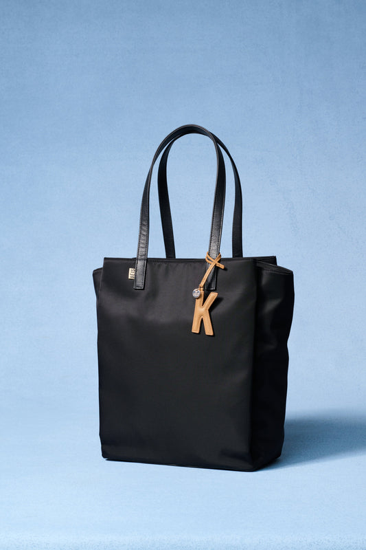 The Letter Charm in Camel - Image 2