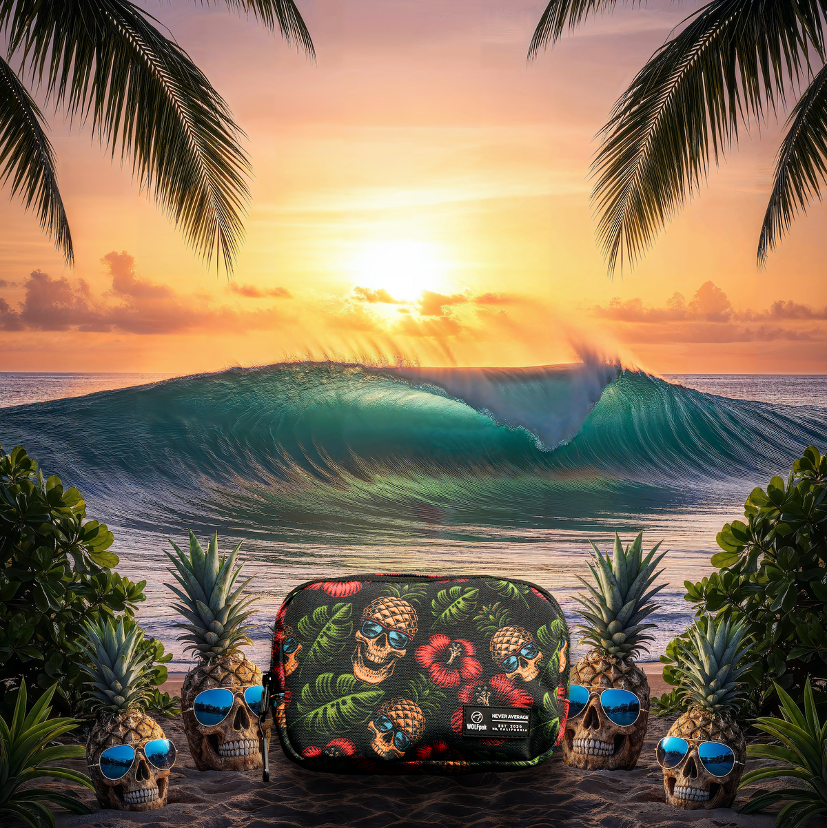 Crossbody Pack Tropical Rebellion