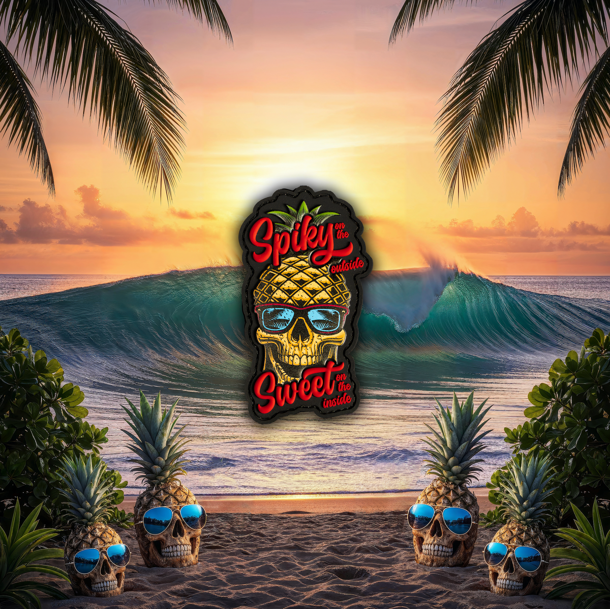Tropical Rebellion Spiky and Sweet Patch