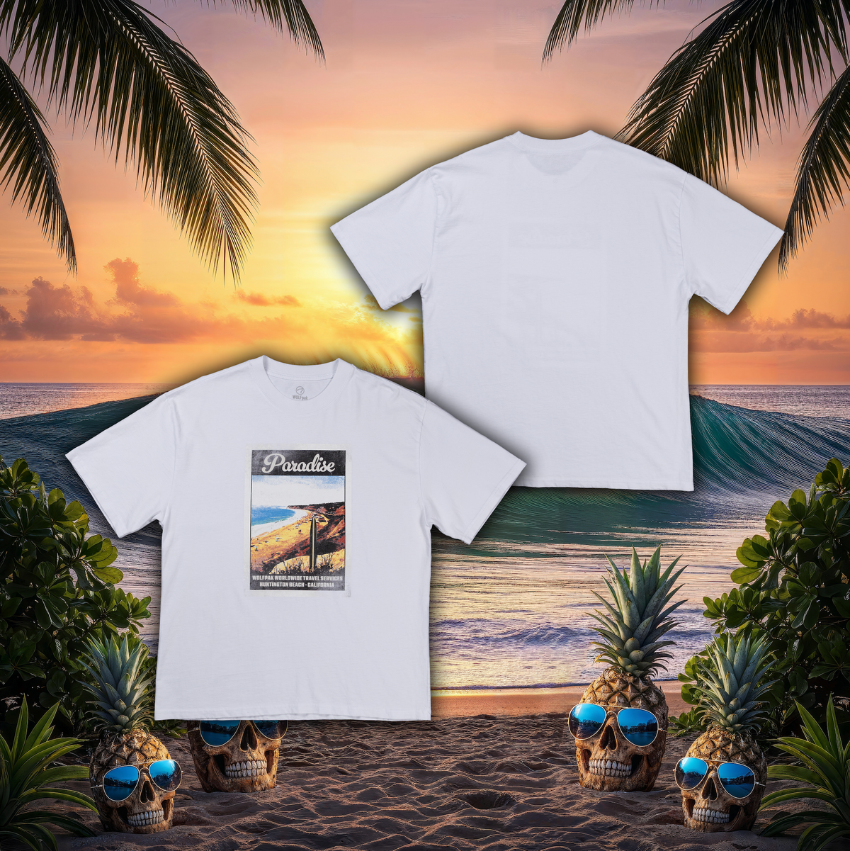Paradise Graphic T-Shirt Tropical Rebellion - Image 9