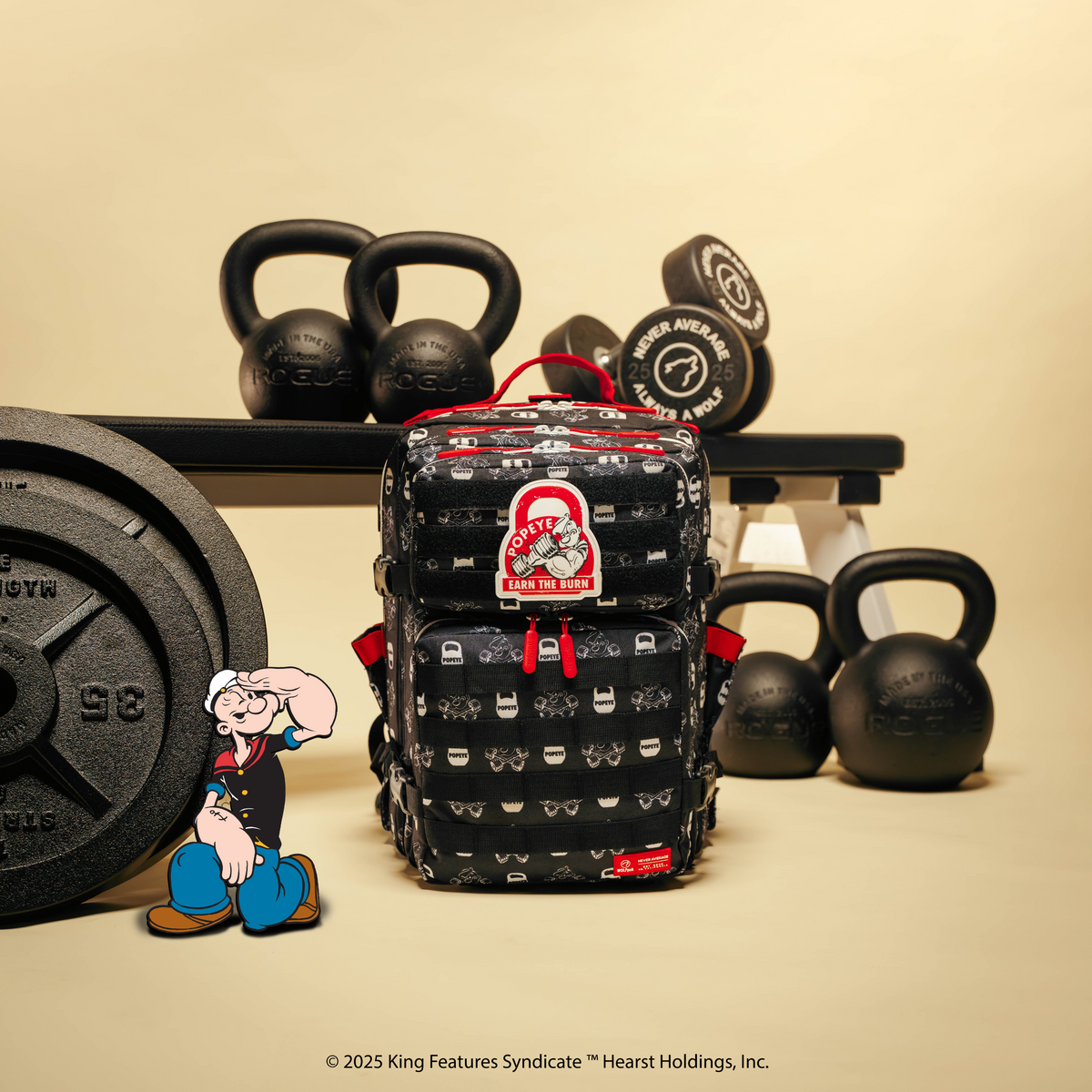 35L Backpack Popeye Sweat